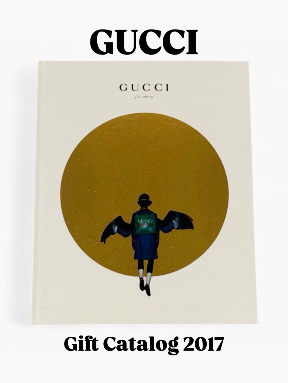 ⚡️SALE⚡️RARE 2017 Authentic GUCCI Gift Catalog Luxury Coffee Table Art Book